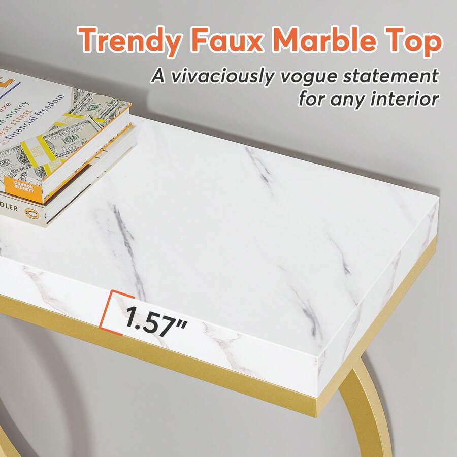 Inch Modern Gold Console Table - Tables review and price