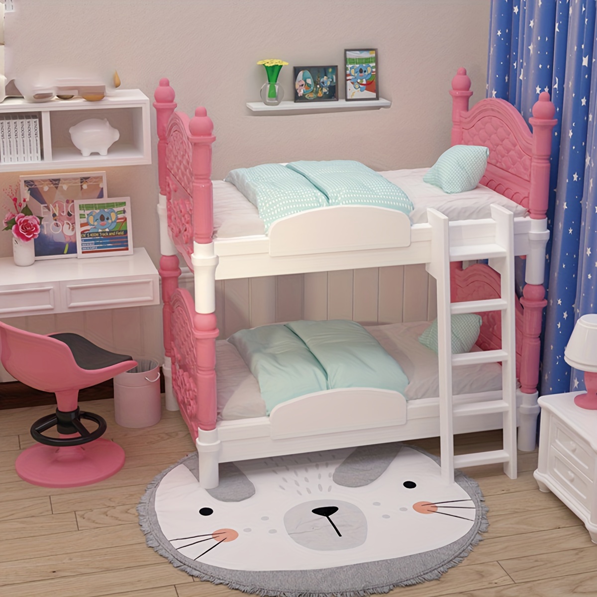 Miniature Dollhouse Double Bed - Bedroom Furniture review and price