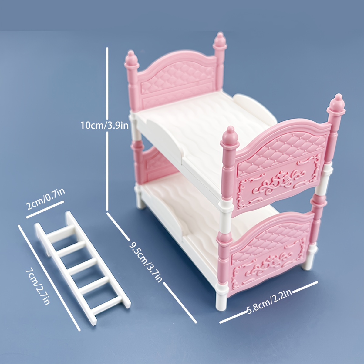 Miniature Dollhouse Double Bed - Bedroom Furniture review and price