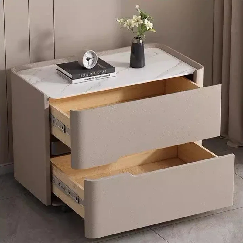 Nordic Modern Night Table Stor - Solid Wood Nightstand 2 Drawers review and price