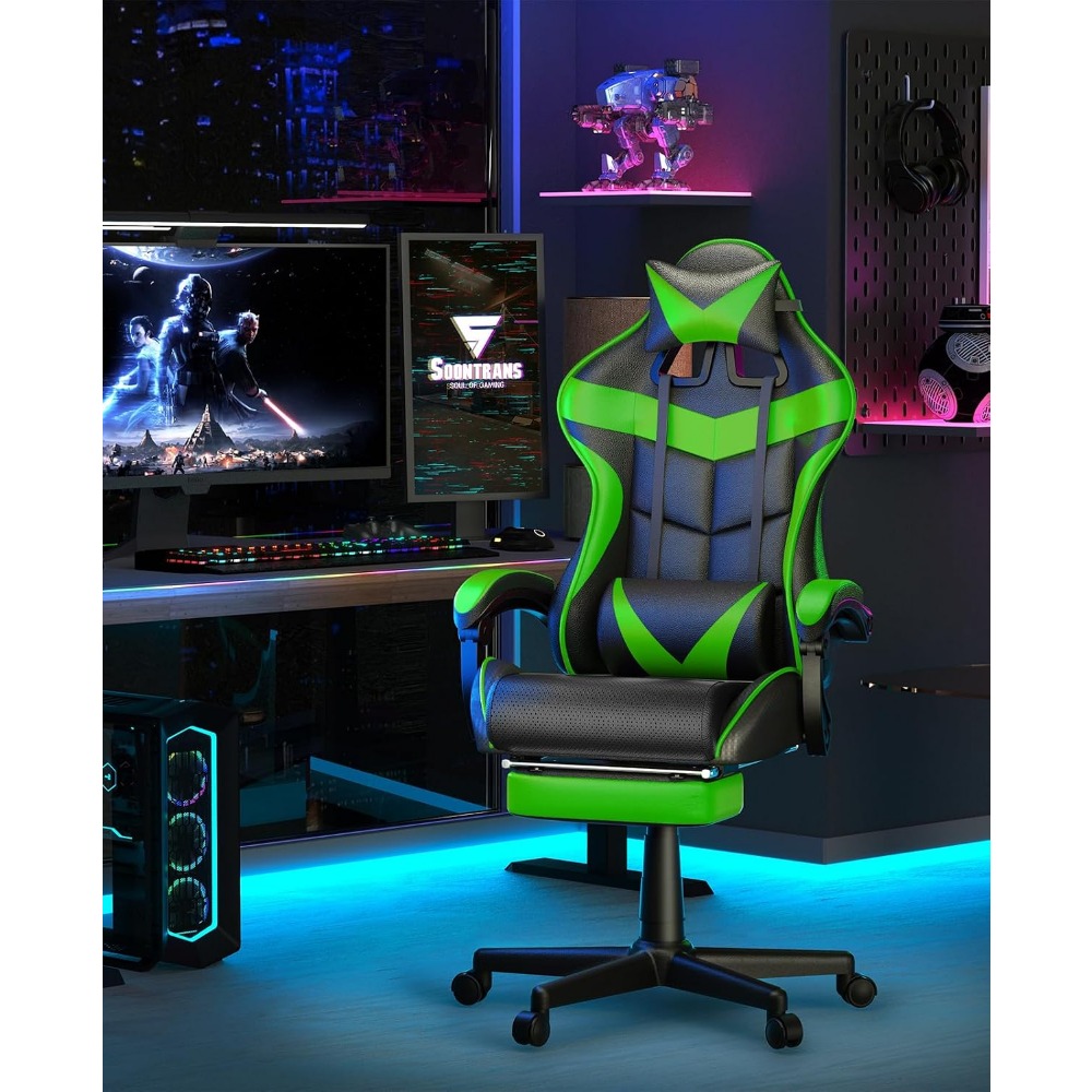 Ergonomic Gaming Chair with Fo - Sofas review and price