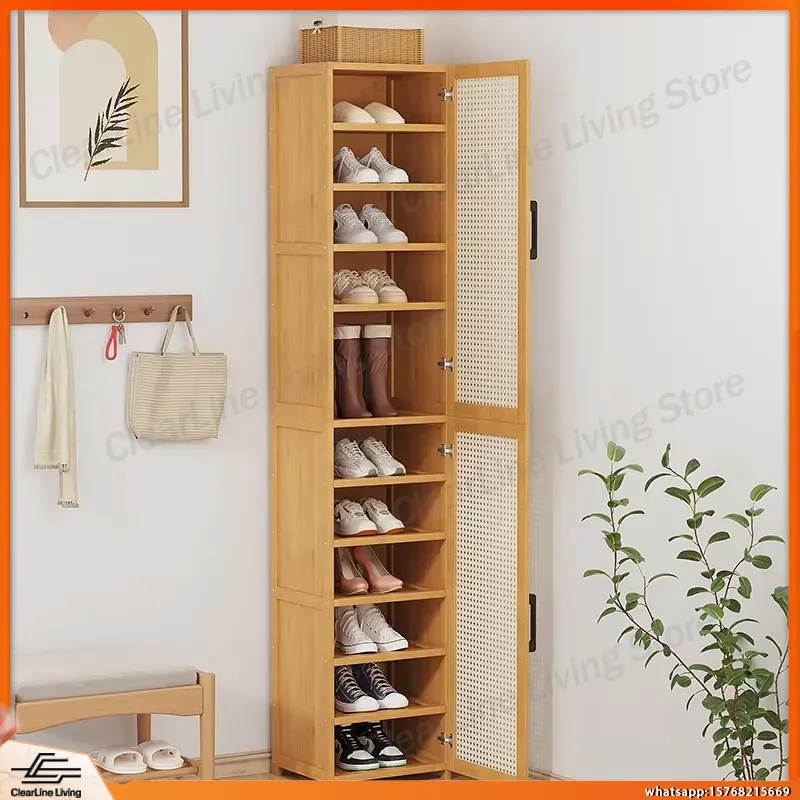 Modern Multi-Layer Shoe Rack f - Shoe Rack Cabinet Narrow Entryway review and price