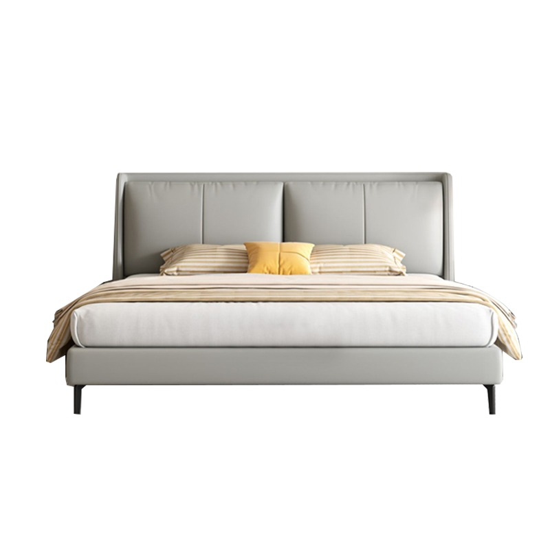 pm-Modern Luxury Caramel Leath - Gas Lift Storage Bed Hydraulic review and price