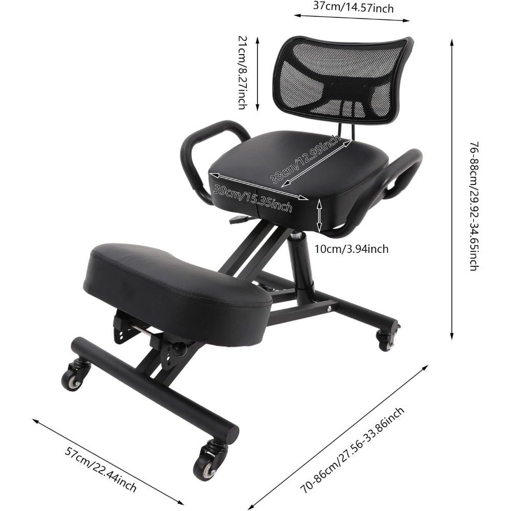 Ergonomic Kneeling Chair with  - Chairs review and price