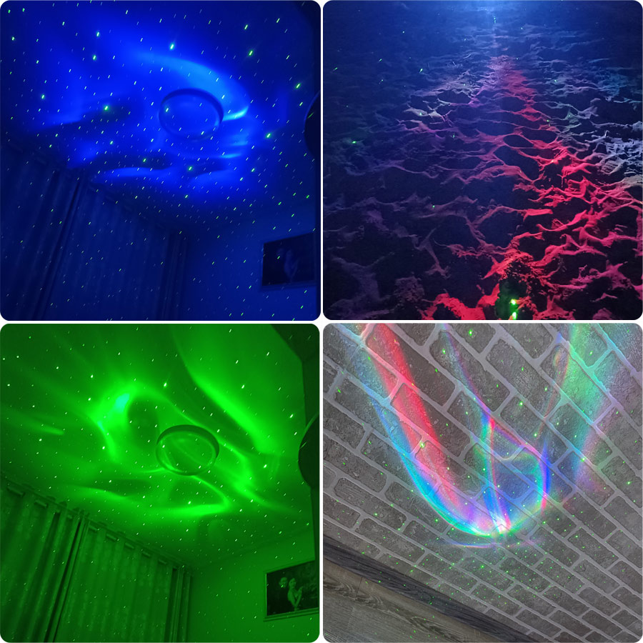 SA204 RGB LED Motive Aurora Pr - Floating Nightstand With Led Light review and price