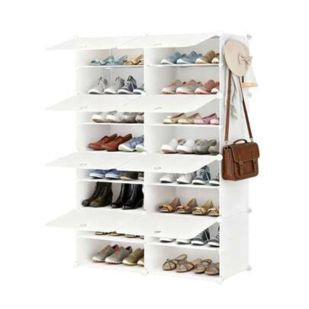 8 Layer Shoe Storage Cabinet w - Shoe Rack Cabinet Narrow Entryway review and price