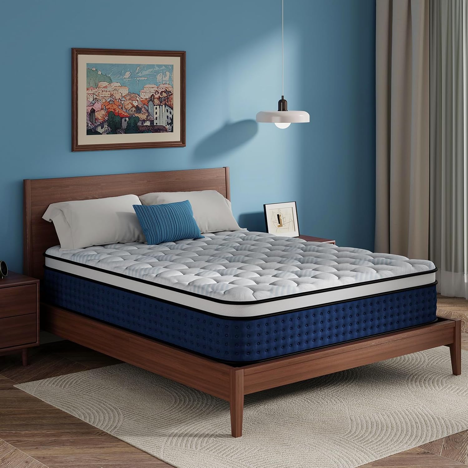 Mattress,Hybrid Queen Size Mat - Memory Foam Mattress In A Box Queen review and price