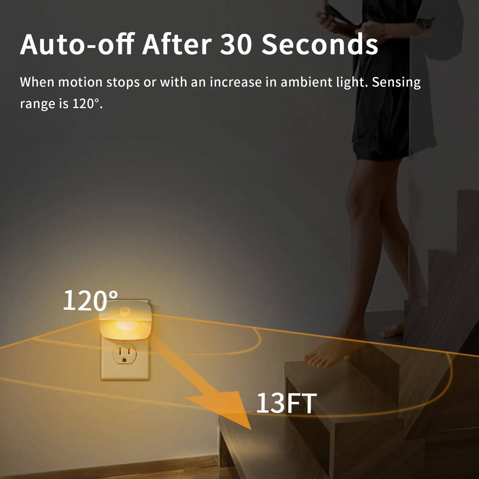 LED Night Light Motion Sensor  - Floating Nightstand With Led Light review and price